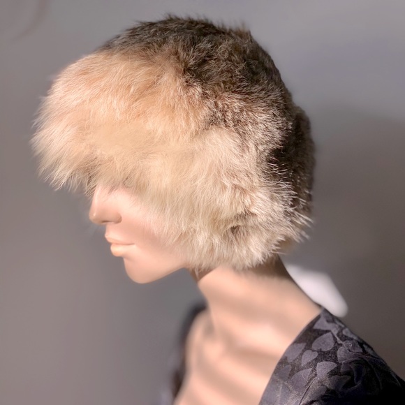 Vintage Real Fur Hat - Picture 4 of 5